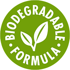 Logo biologisch abbaubar