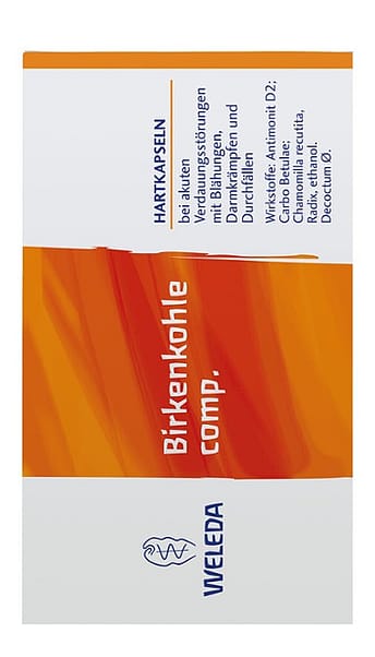Birkenkohle comp. Kapseln