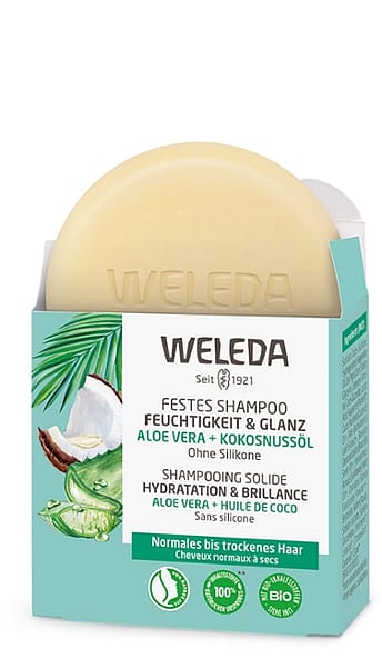 Festes Shampoo Feuchtigkeit & Glanz