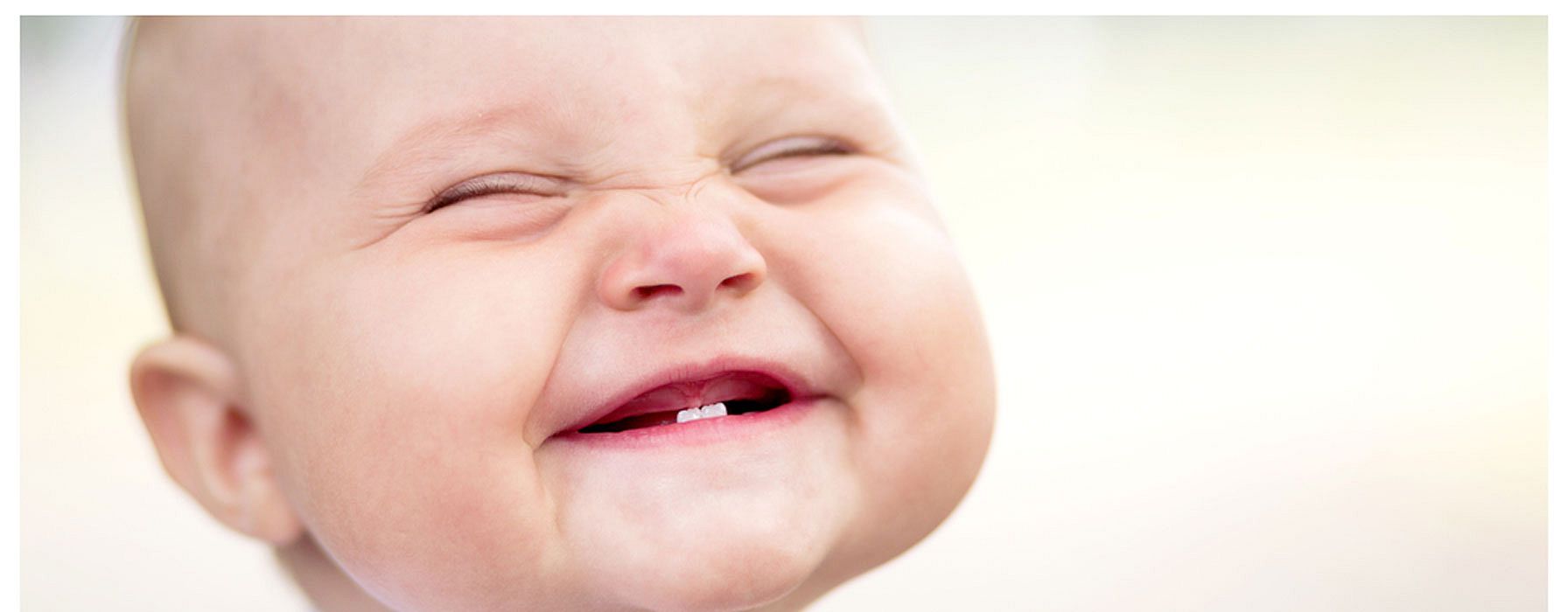 baby smiles