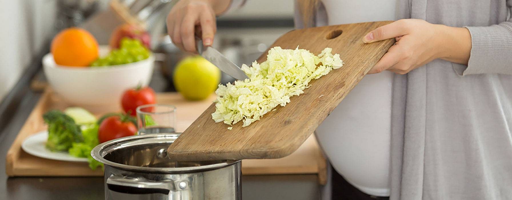 Gesundes Essen kochen