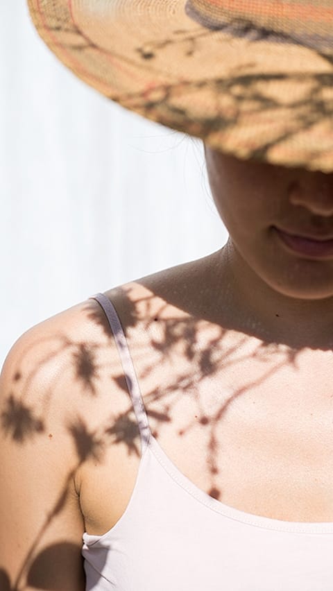 Körper im Schatten