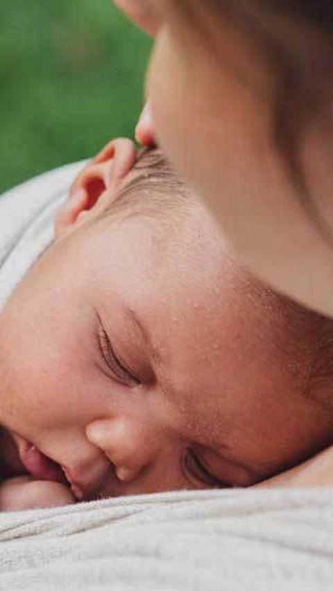 Baby schläft