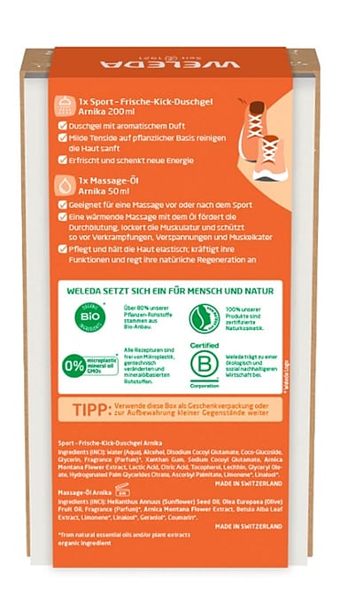 Geschenkset für Sportliche