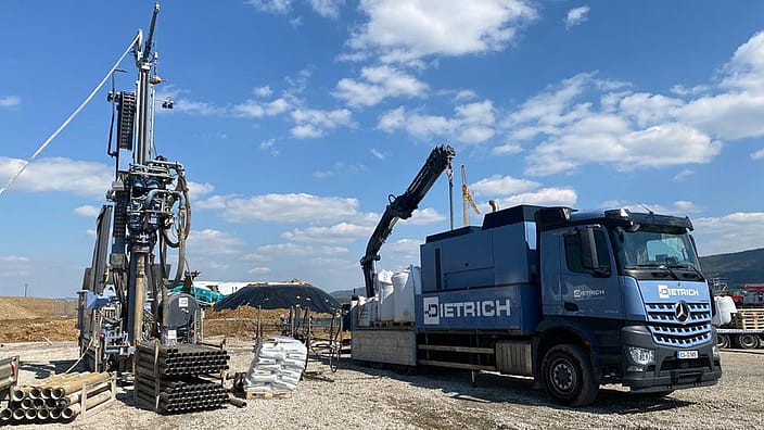 Logistik Zentrum im Bau