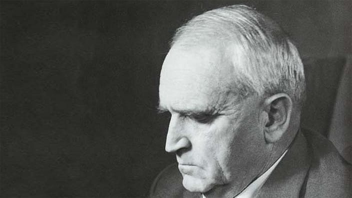 Historische Aufnahme Oskar Schmiedel