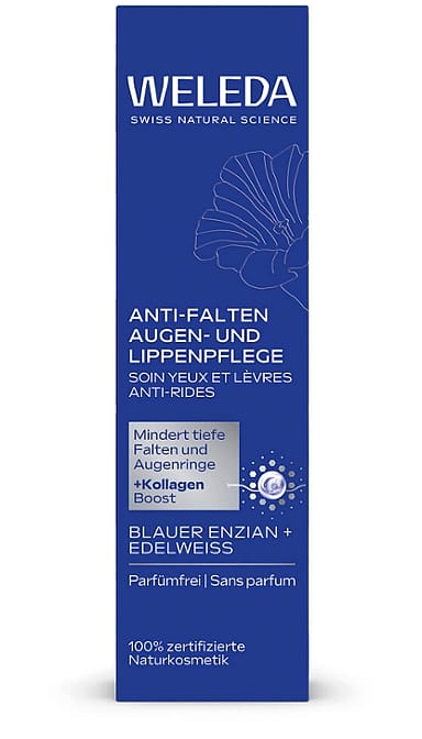 Anti-Falten Augen- und Lippenpflege Blauer Enzian & Edelweiß