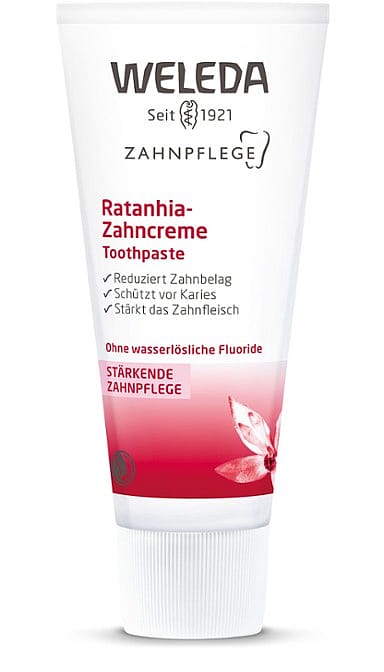 Ratanhia-Zahncreme