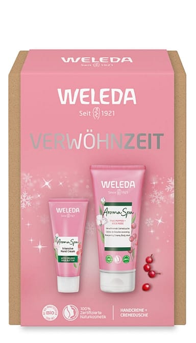 VERWÖHNZEIT - Geschenkset Limited Edition Aroma Spa Shower & Handcreme