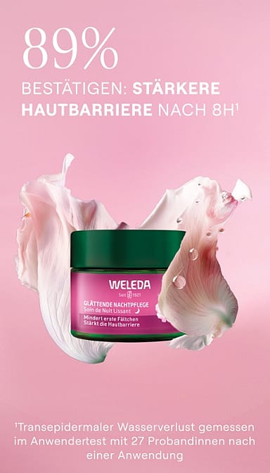 Glättende Nachtpflege Wildrose & Weißer Tee
