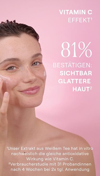 Glättende Tagespflege Wildrose & Weißer Tee