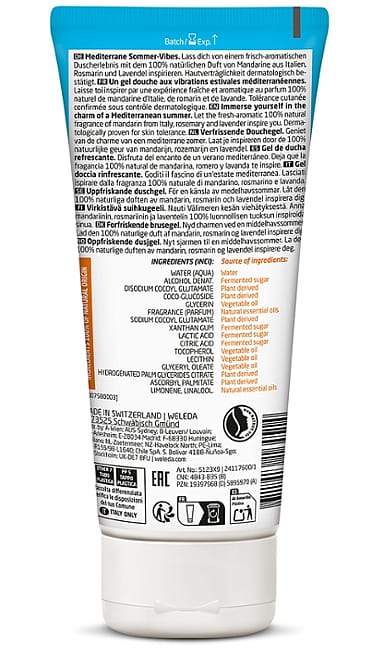 Mandarino di Capri Shower Gel