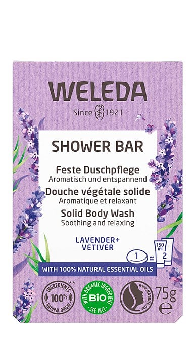 Feste Duschpflege Lavender+Vetiver
