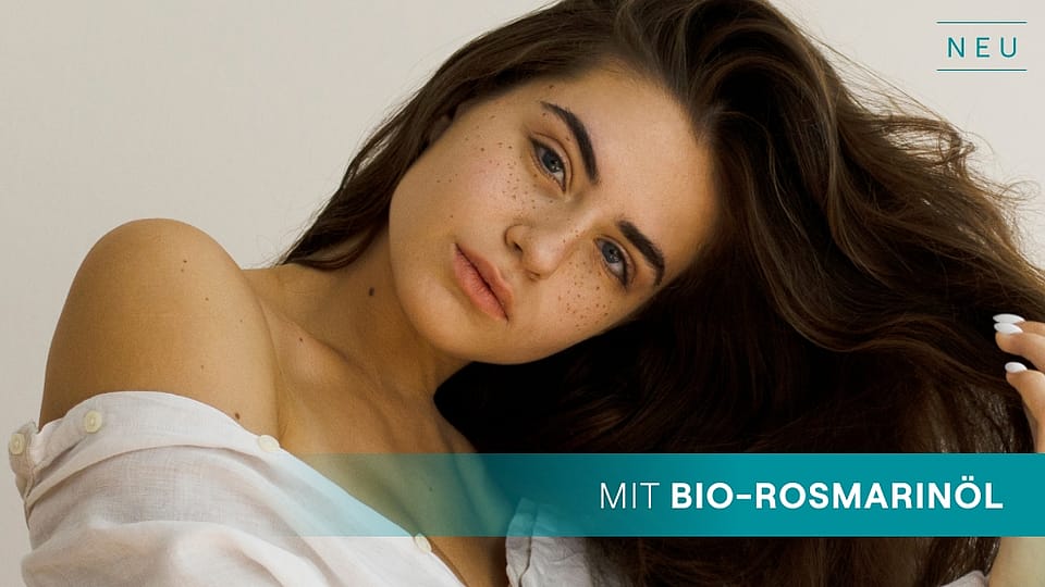 Mit Bio Rosmarinöl, Gesicht und Haare