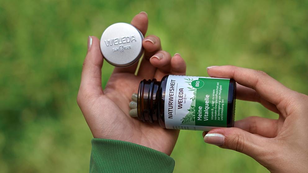 Meine Vitalquelle in den Händen