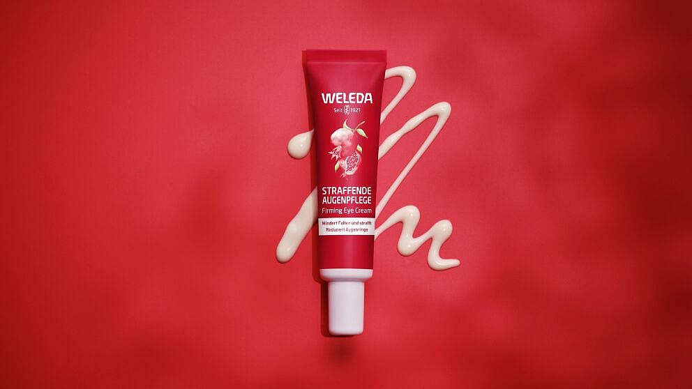 Produktabbildung Weleda Straffende Augenpflege mit Textur