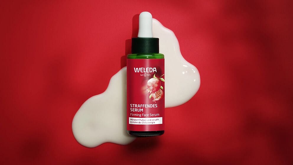 Produktabbildung Weleda Straffendes Serum mit Textur