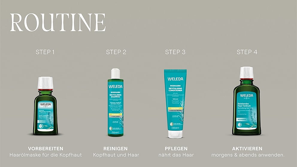 Rosmarin Revitalising Shampoo Weleda